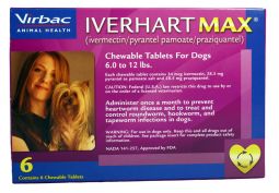 12 MONTH Iverhart Max 6-12 lbs