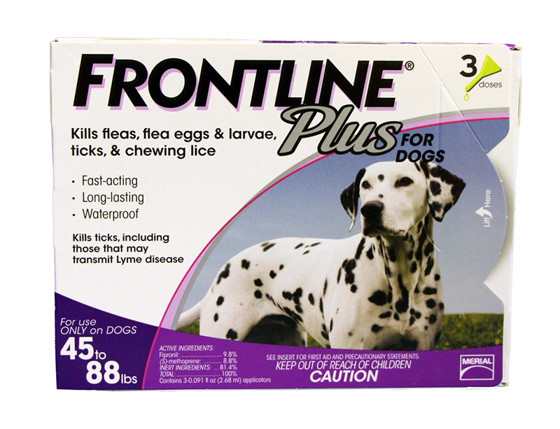 frontline plus for dogs chewable