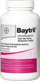 Baytril 68 mg PER CHEWABLE