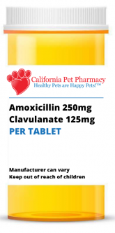 Amoxicillin 250mg and Clavulanate Potassium 125mg PER TABLET