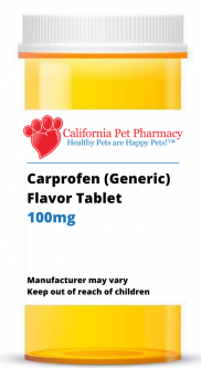 Carprofen (Generic) 100mg PER FLAVOR TABLET