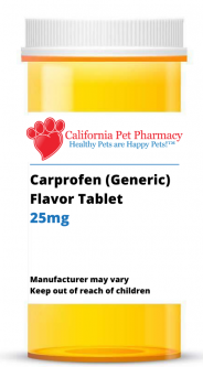 Carprofen (Generic) 25mg PER FLAVOR TABLET