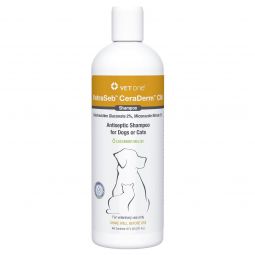 VetraSeb CeraDerm CM Antiseptic Shampoo 8oz