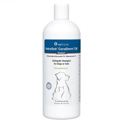 VetraSeb CeraDerm CK Antiseptic Shampoo 16oz