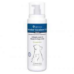 VetraSeb CeraDerm CK Antiseptic Leave-On Mousse 6.8 oz