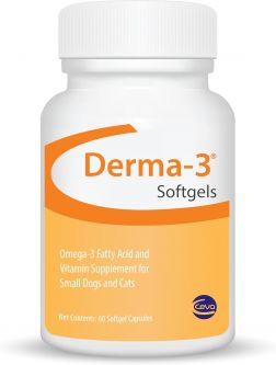 Derma-3 Twist Caps for Small Dogs and Cats 60 Count