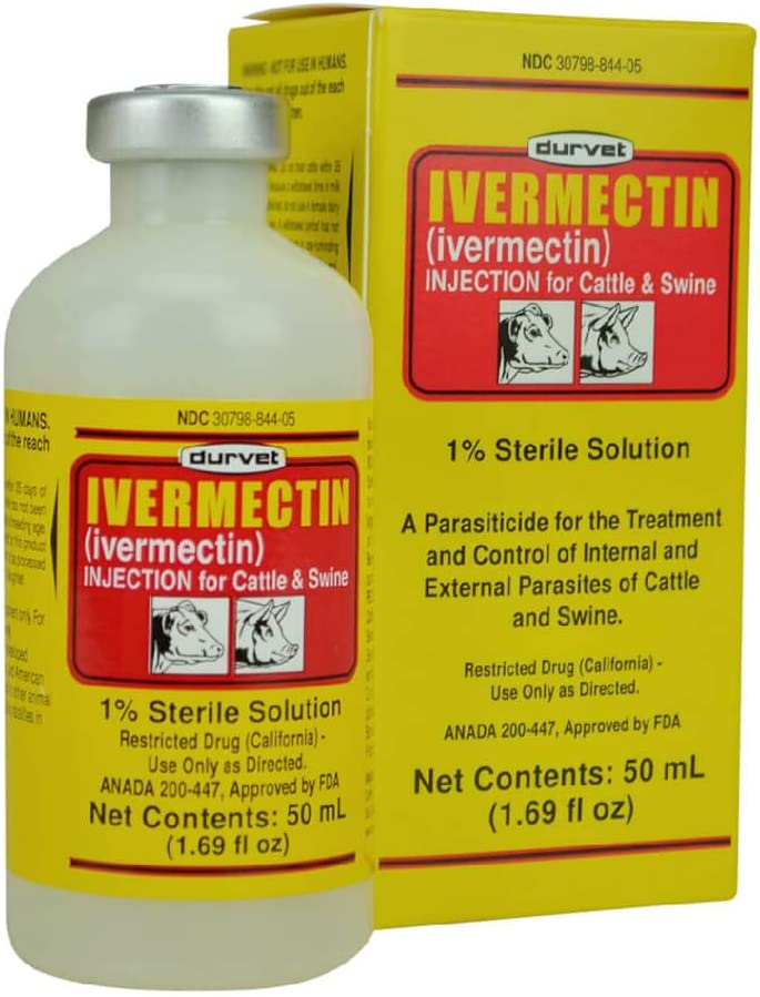 Durvet Ivermectin Injectable 50mL