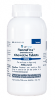 FluoroFlox (Marbofloxacin) 50mg PER CHEWABLE