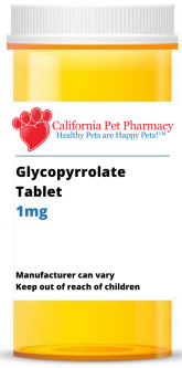 Glycopyrrolate 1 mg 100 Tablets