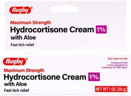 Hydrocortisone Cream 1% with Aloe (OTC) 1oz