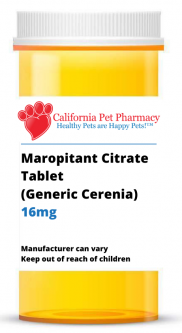 Maropitant Citrate (Generic Cerenia) 16 mg 4 Tablets