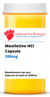 Mexiletine HCl 200mg PER CAPSULE