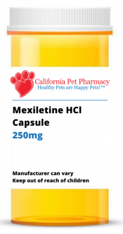 Mexiletine HCl 250mg PER CAPSULE