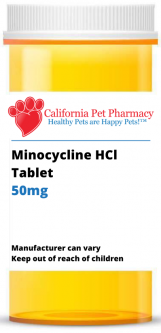 Minocycline 50mg PER TABLET