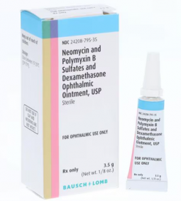 Neomycin, Polymyxin B Sulfates and Dex Ointment 3.5gm