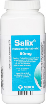 Salix (Furosemide) 50 mg  PER TABLET