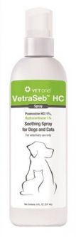 VetraSeb HC Spray For Dogs and Cats 8oz