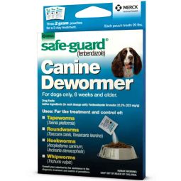 Safe-Guard (fenbendazole) Canine Dewormer 2 Gram