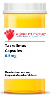 Tacrolimus 0.5mg PER CAPSULE