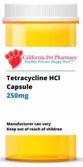 Tetracycline 250mg PER CAPSULE