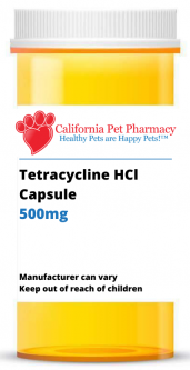 Tetracycline 500mg PER CAPSULE