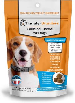 ThunderWunder Dog Calming Soft Chew 60 Count