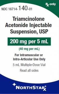 Triamcinolone Acetonide Inj (40mg/mL) 5mL