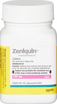 Zeniquin (Marbofloxacin) 100mg PER TABLET