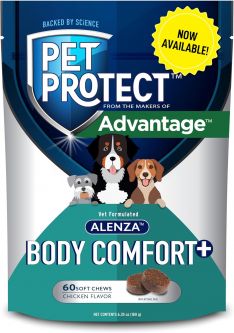 Pet Protect Body Comfort + Alenza Soft Chews for Dogs 60 Count