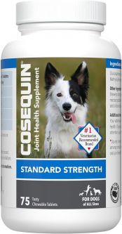 Cosequin Standard Strength with MSM 75 Chewable Tablets