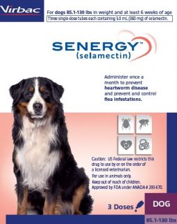 Senergy (selamectin) For Dogs 85-130 lbs 3 Month