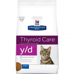 Hill's Prescription y/d Thyroid Care Original Cat Food 8lbs