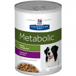 Hill's Prescription Metabolic Beef/Veggie Dog 12.5oz 12pk