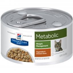 Hill's Prescription Metabolic Cat -Chicken/Veggie 2.9oz 24pk