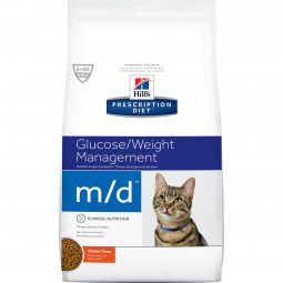 Hill's Prescription Diet m/d Chicken Dry Cat Food 8.5 lbs