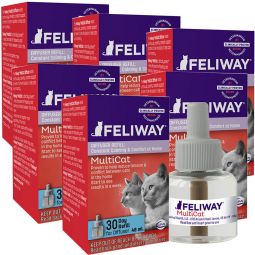 Feliway Multicat Diffuser Refill 48mL (6 Pack)