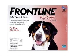 6 month Frontline Top Spot for Dogs 89-132 lbs