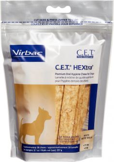 C.E.T. HEXTRA Chews for Dogs Petite 30 ct