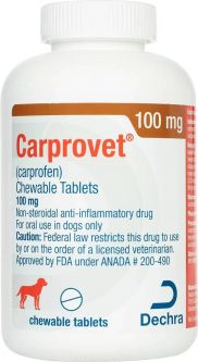 Carprovet Chewable (Carprofen) 100mg PER CHEWABLE