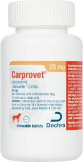Carprovet Chewable (Carprofen) 25mg PER CHEWABLE