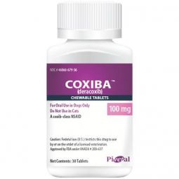 Coxiba (deracoxib) Chewable 100mg 30 Tablets
