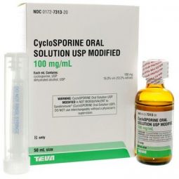 Cyclosporine (modified) Oral Solution 100mg/mL 50mL Bottle