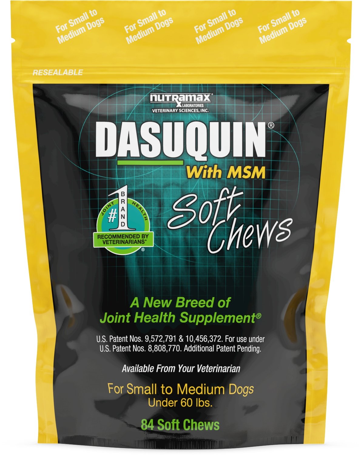 Dasuquin with MSM for Small and Medium Dogs (84 Soft Chews)