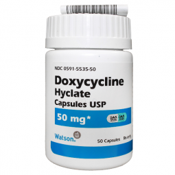 Doxycycline Hyclate 50 mg PER CAPSULE