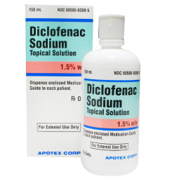 Diclofenac Sodium Topical Solution 1.5% 150mL