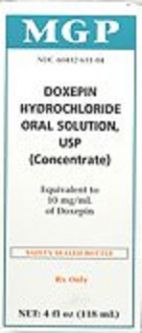 Doxepin Oral Solution 10mg/mL 120mL