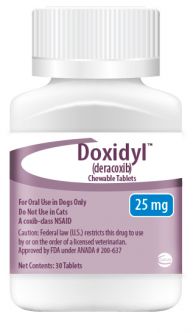 Doxidyl (deracoxib) 25mg 30 Chewables