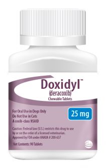 Doxidyl (deracoxib) 25mg 90 Chewables