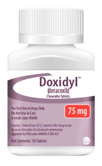 Doxidyl (deracoxib) 75mg 30 Chewables