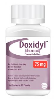 Doxidyl (deracoxib) 75mg 90 Chewables